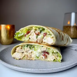 Chicken Caesar Salad Wrap