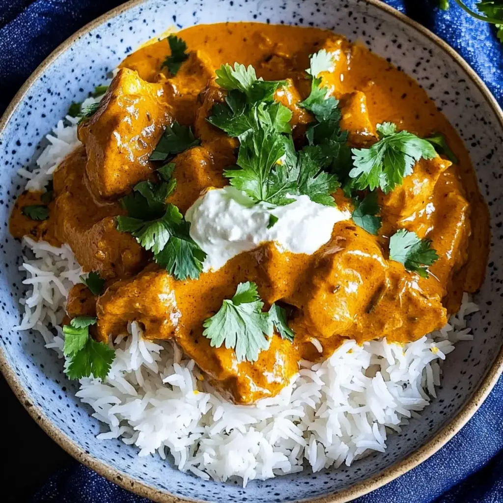 Slow cooker butter chicken