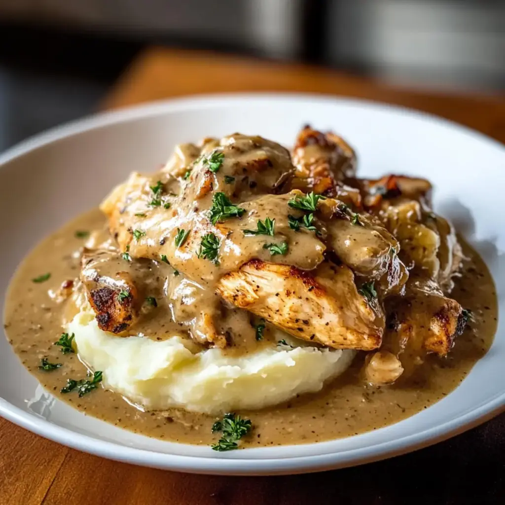 Crockpot Chicken And Gravy