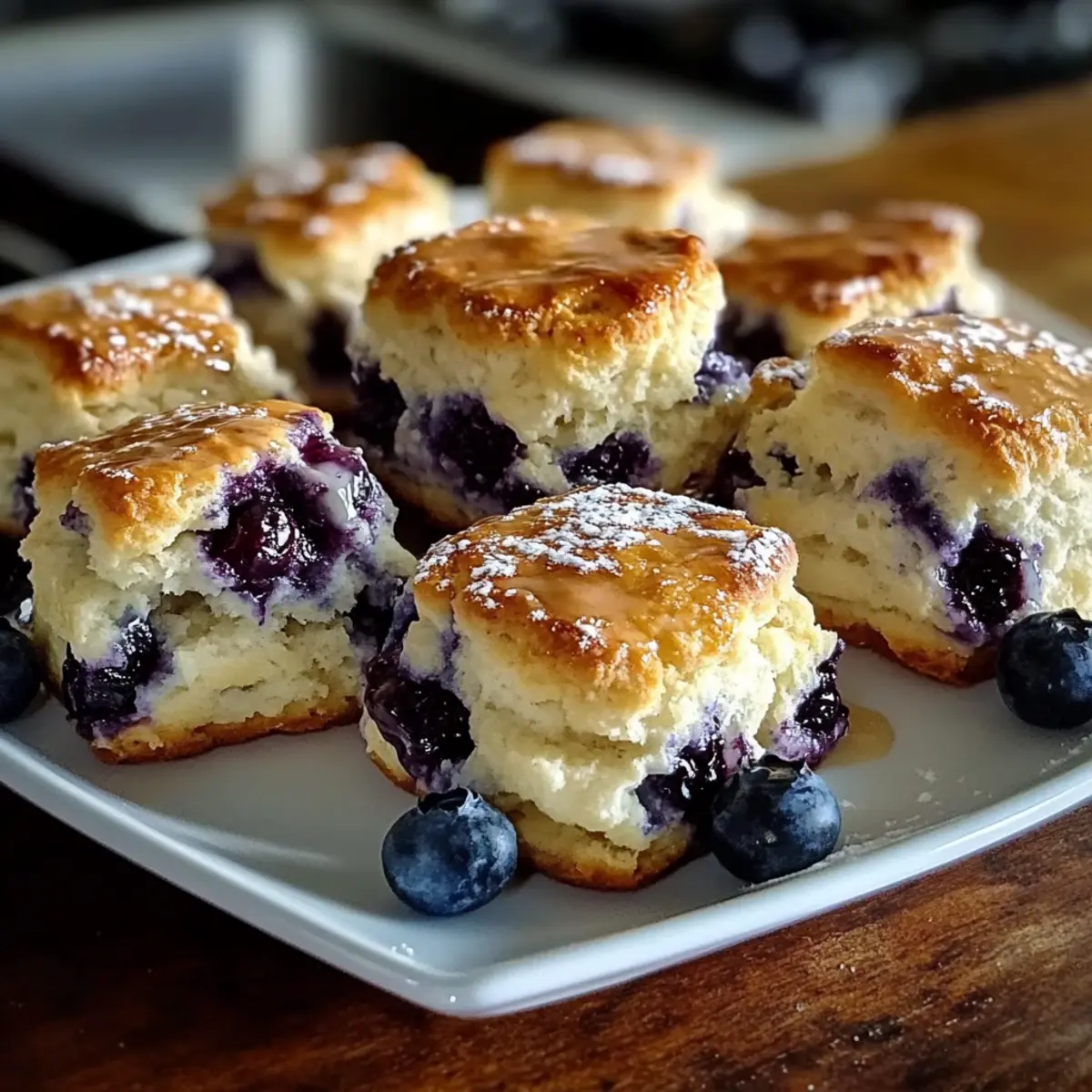 Blueberry Biscuits