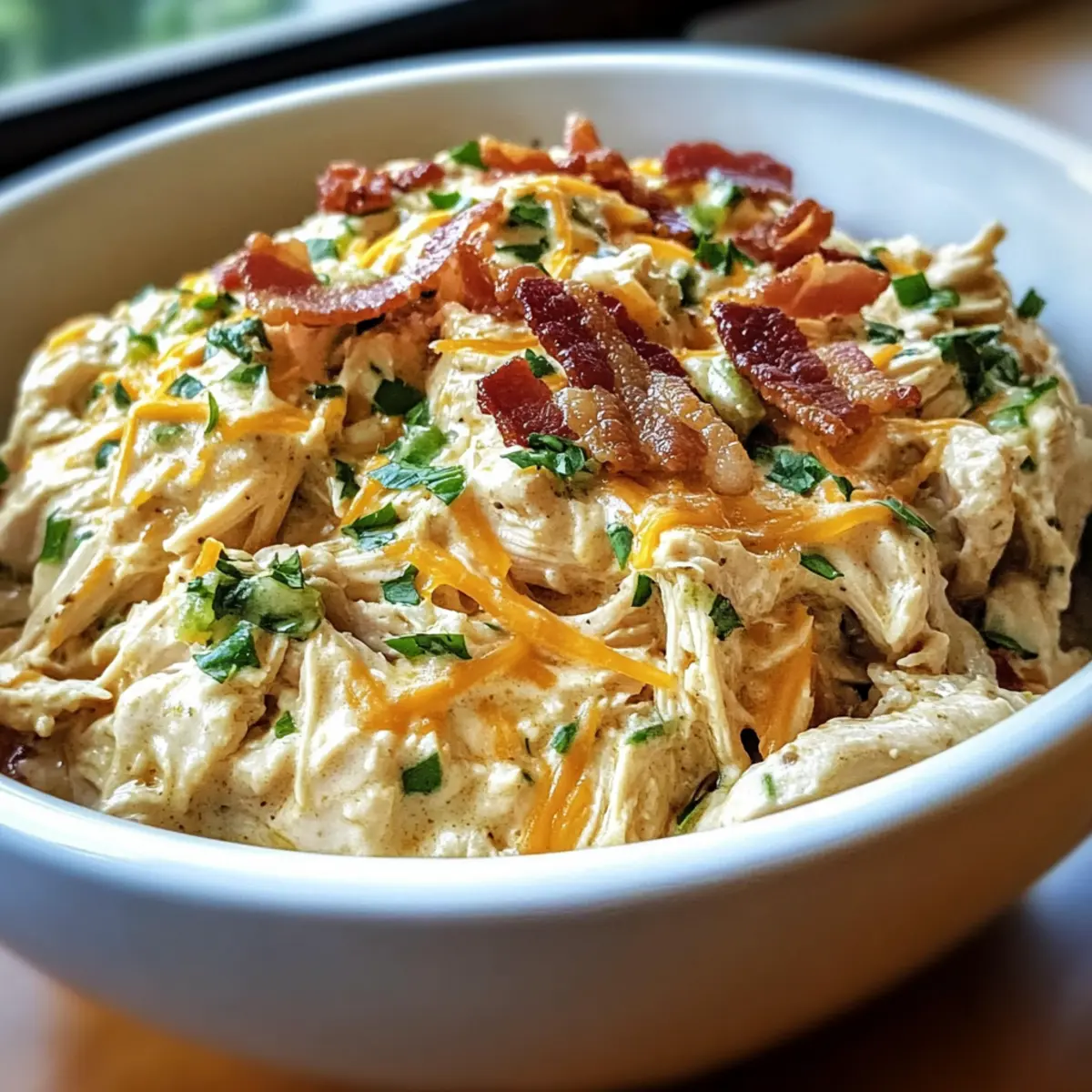 Keto Crockpot Jalapeño Popper Chicken