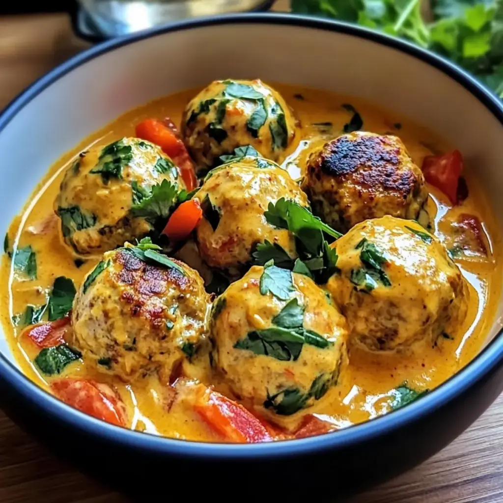 Thai Chicken Meatballs