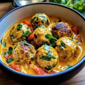 Thai Chicken Meatballs