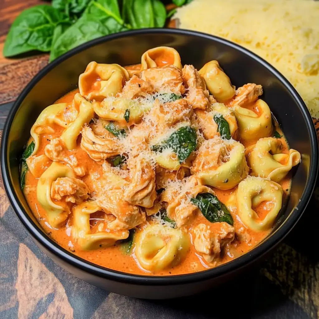 CrockPot Chicken Tortellini