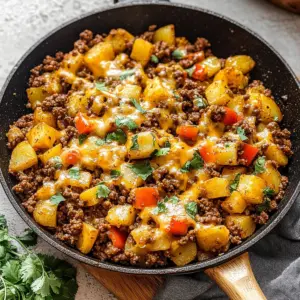 Ground Beef and Potato Skillet