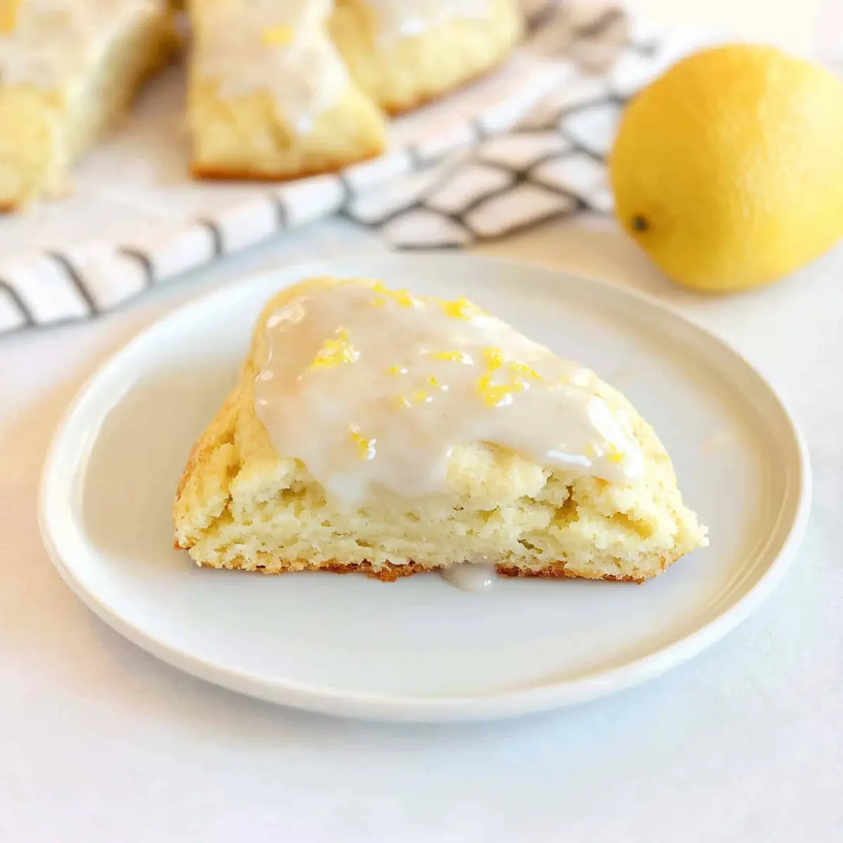 Lemon scones