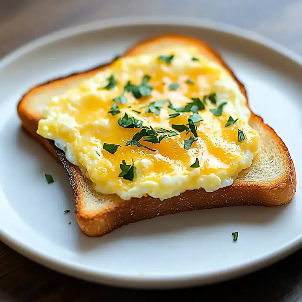 Cheesy Egg Toast