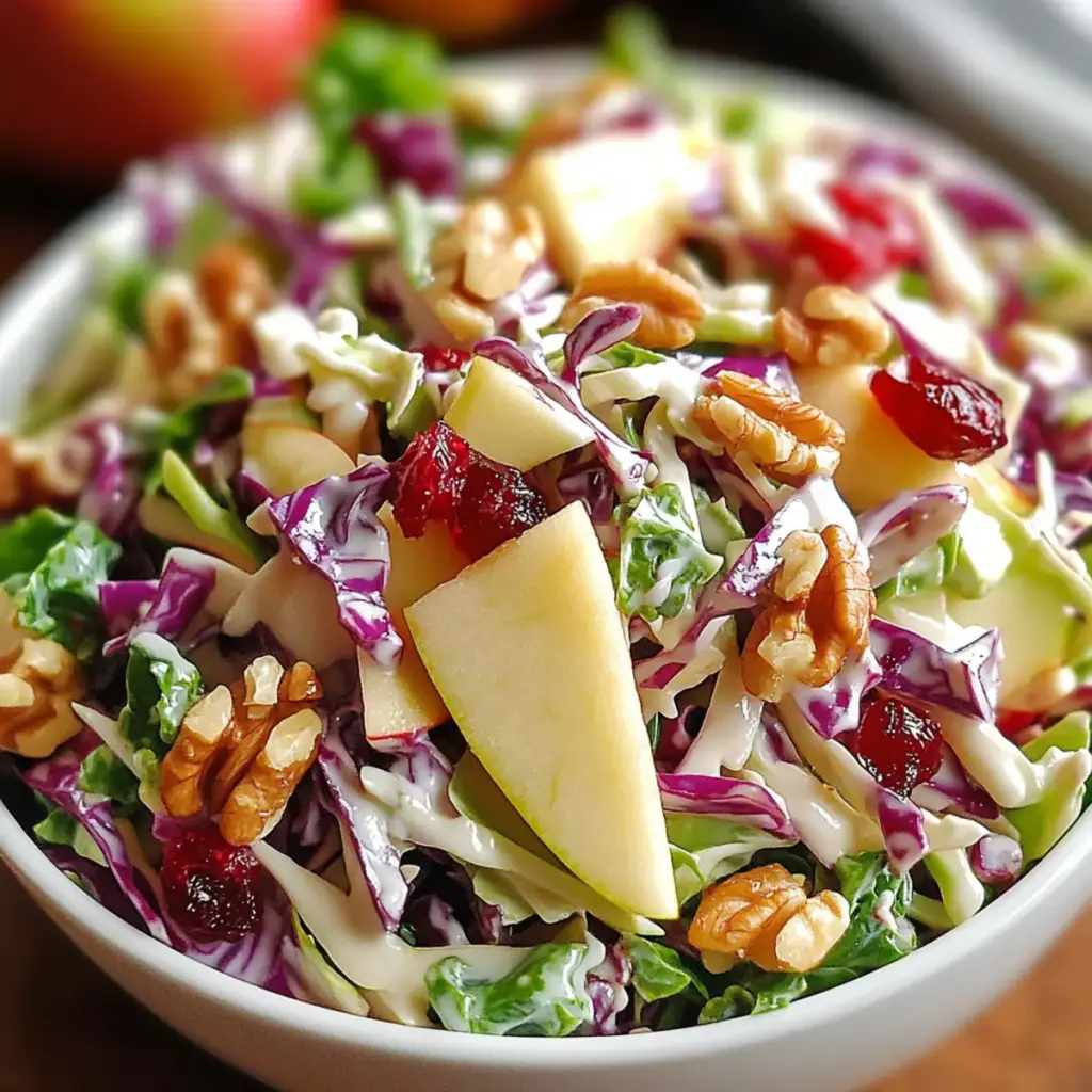 Apple Cranberry Coleslaw