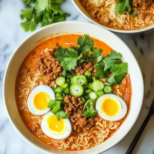 Thai Coconut Curry Ramen