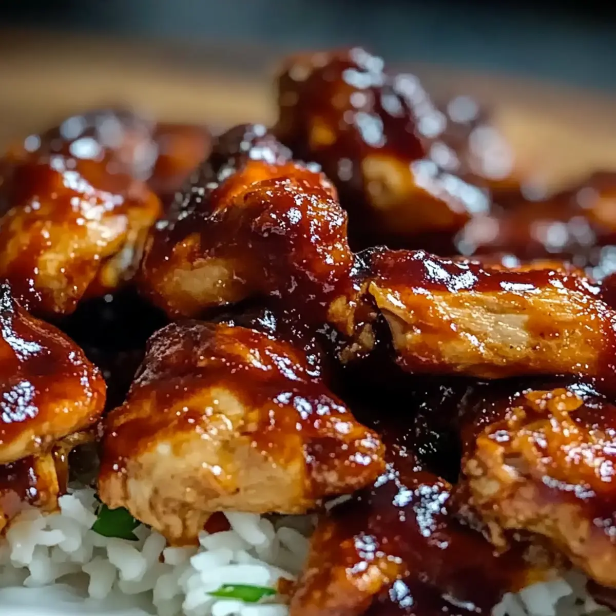 Sweet Baby Ray’s Crockpot Chicken