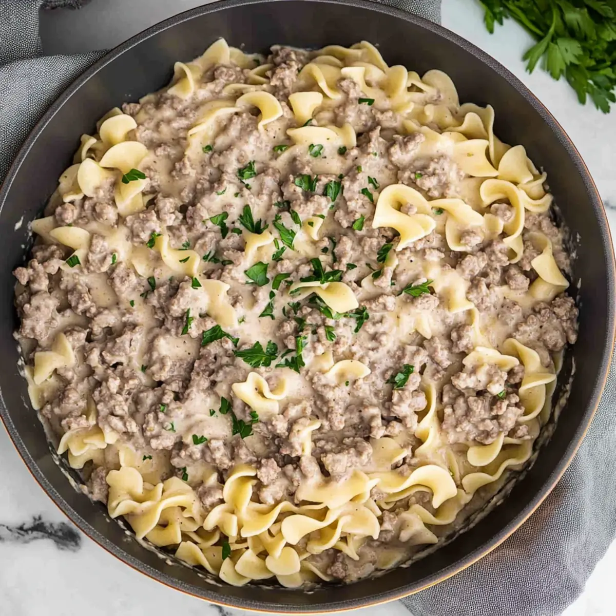 Hamburger Stroganoff