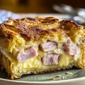 Monte Cristo Breakfast Casserole