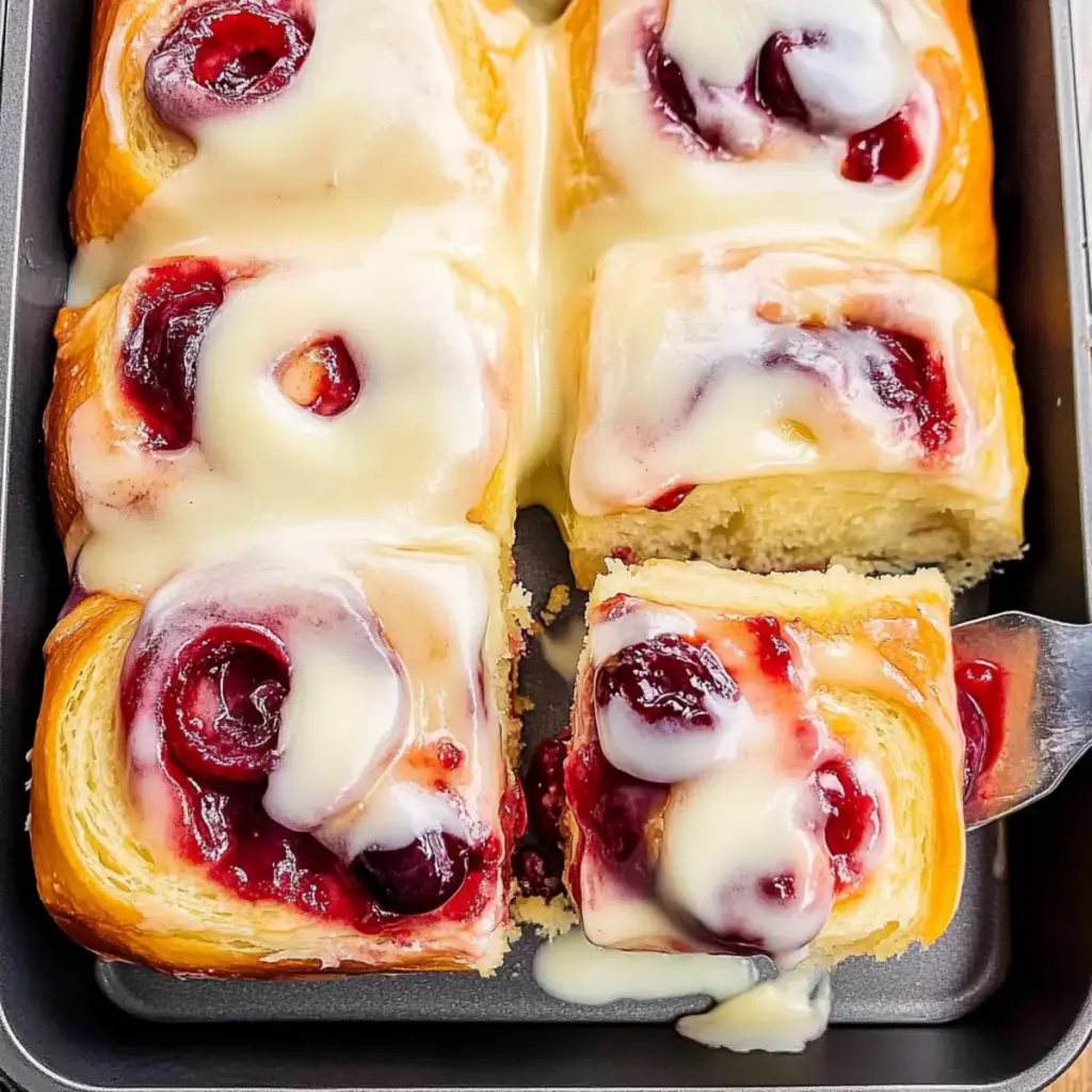 Cherry Sweet Rolls Recipe