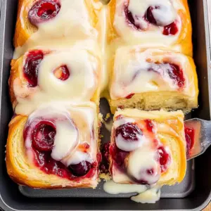 Cherry Sweet Rolls Recipe