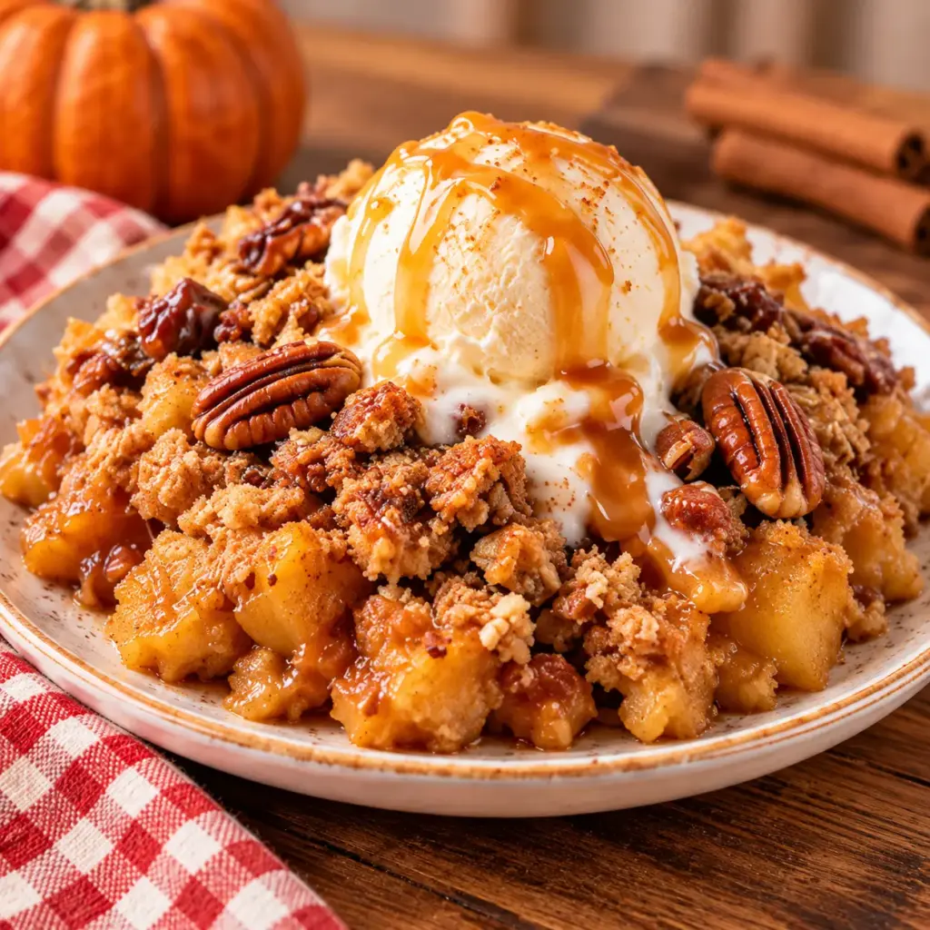 Pumpkin Dump Cake