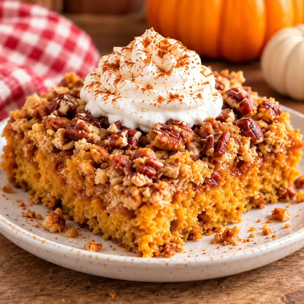 Pumpkin Dump Cake