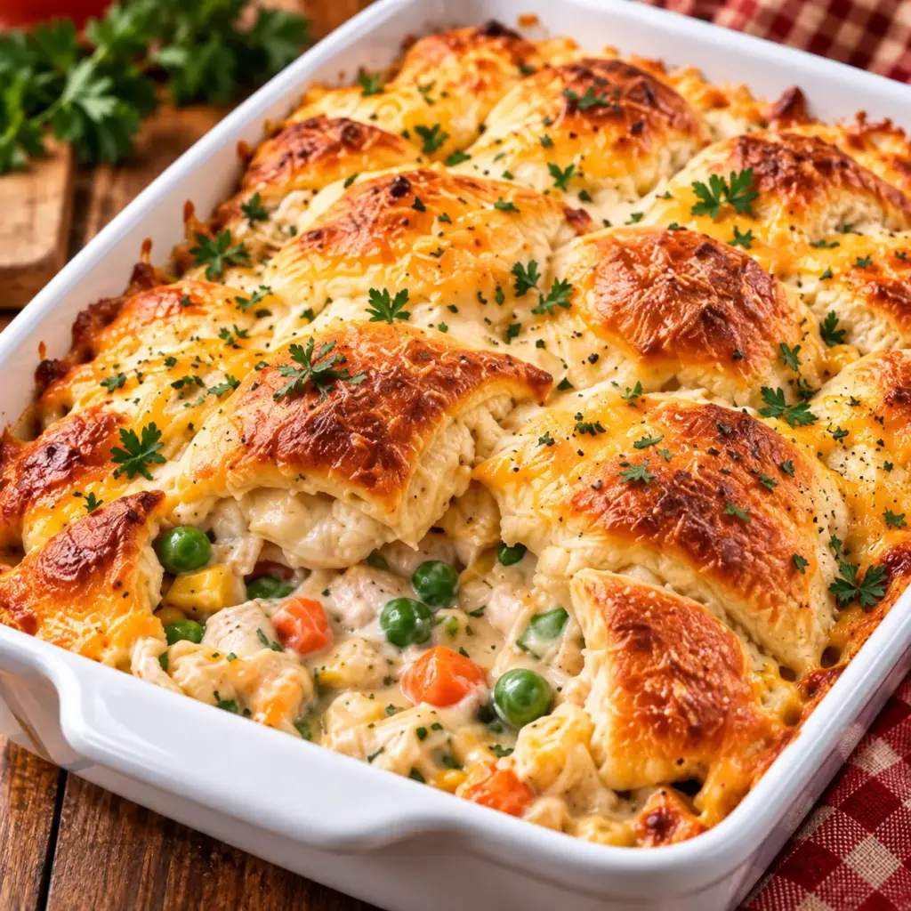 Crescent Chicken Bake