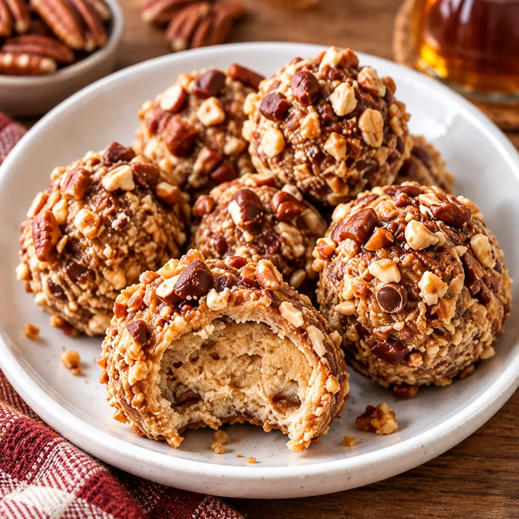 Maple Pecan Pie Balls