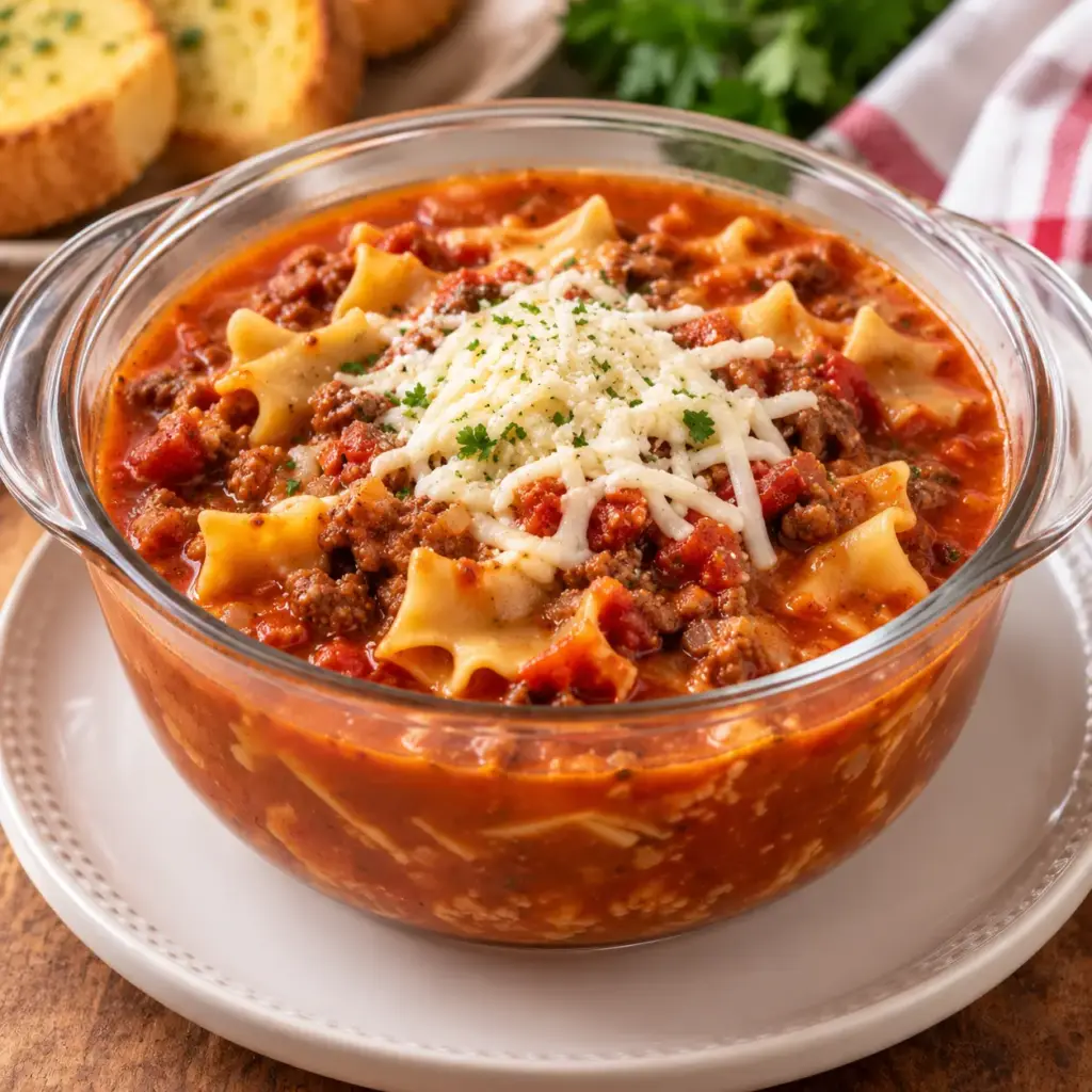 2. LASAGNA SOUP