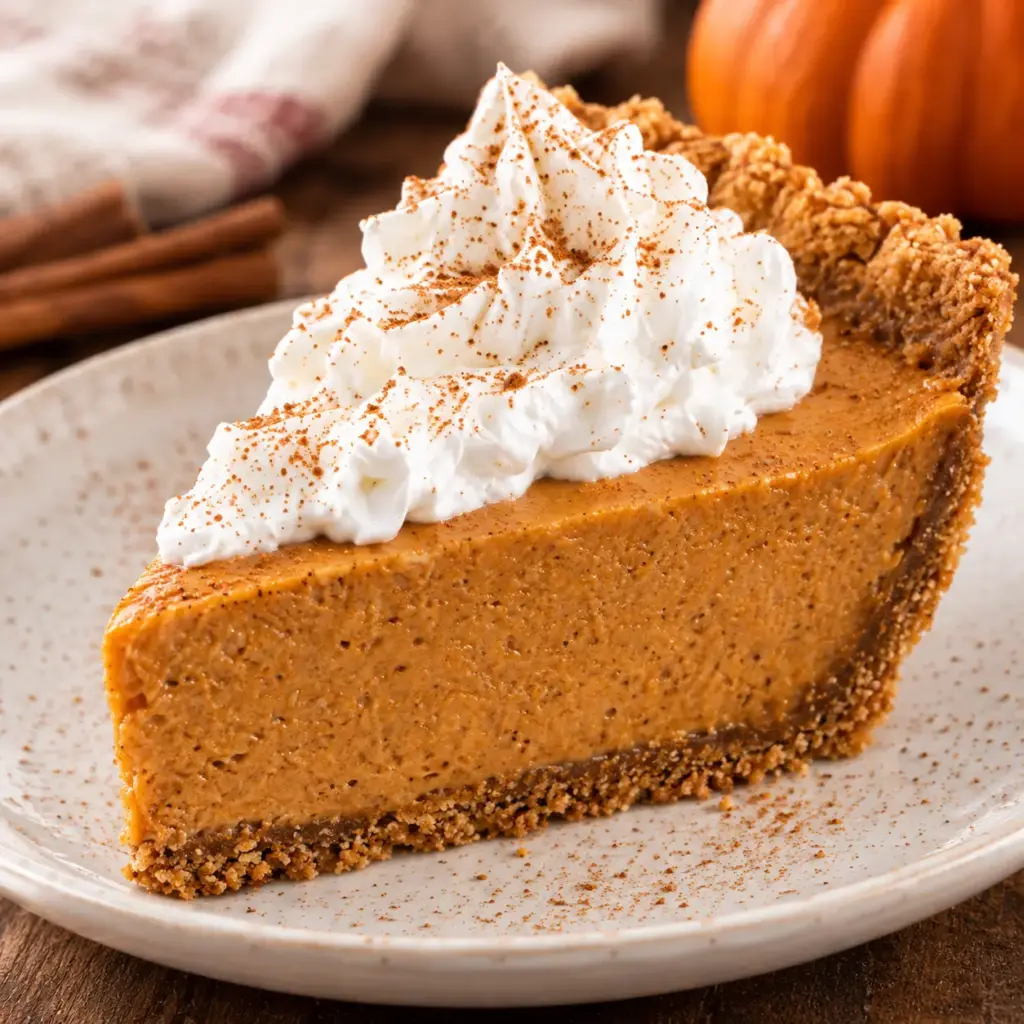 No Bake Pumpkin Pie
