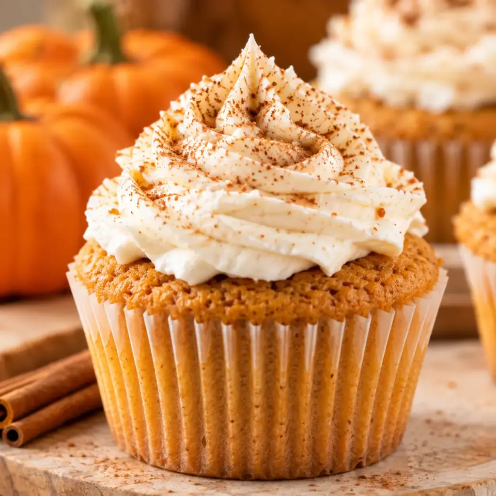 PUMPKIN CUPCAKES