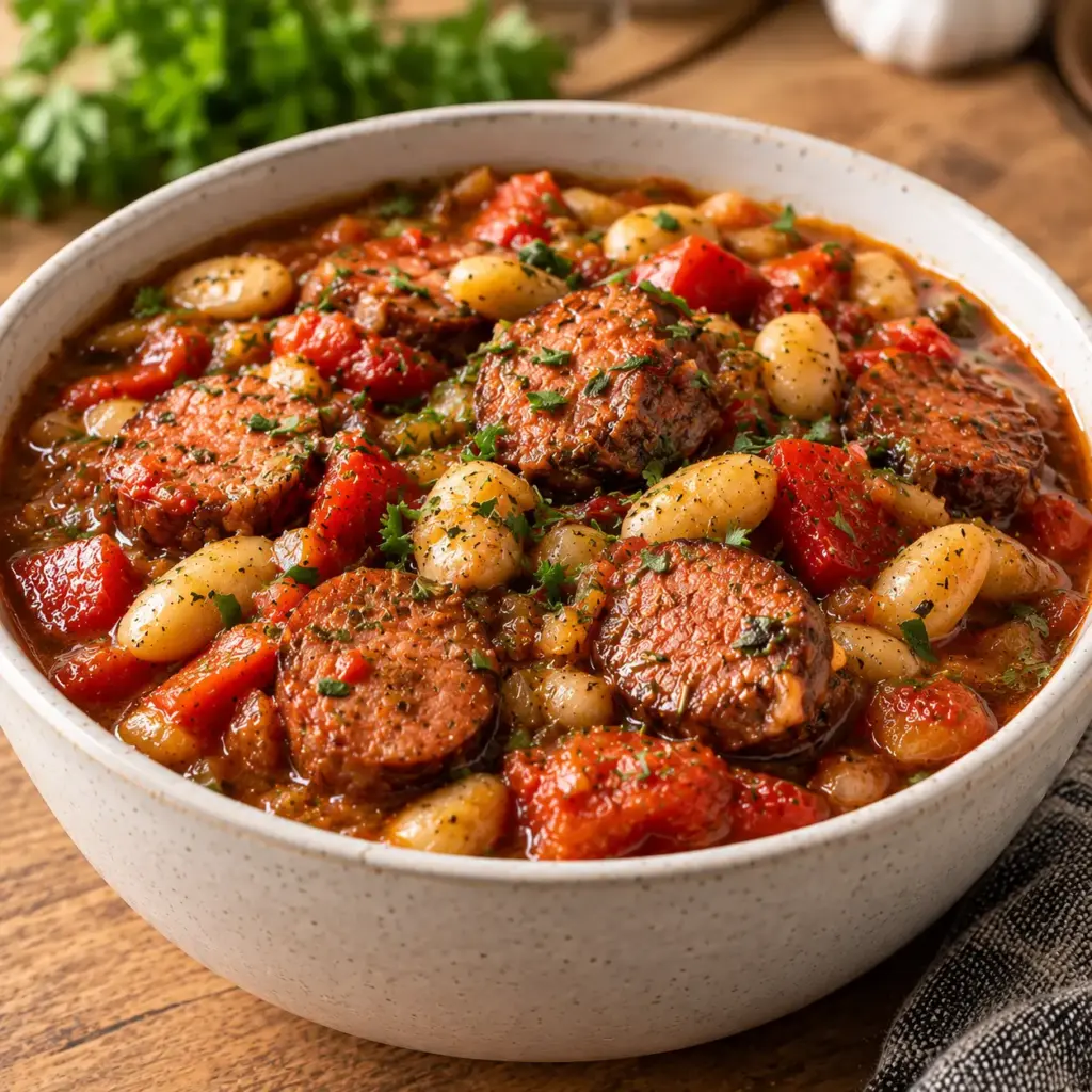 Sausage and Cabbage Stew