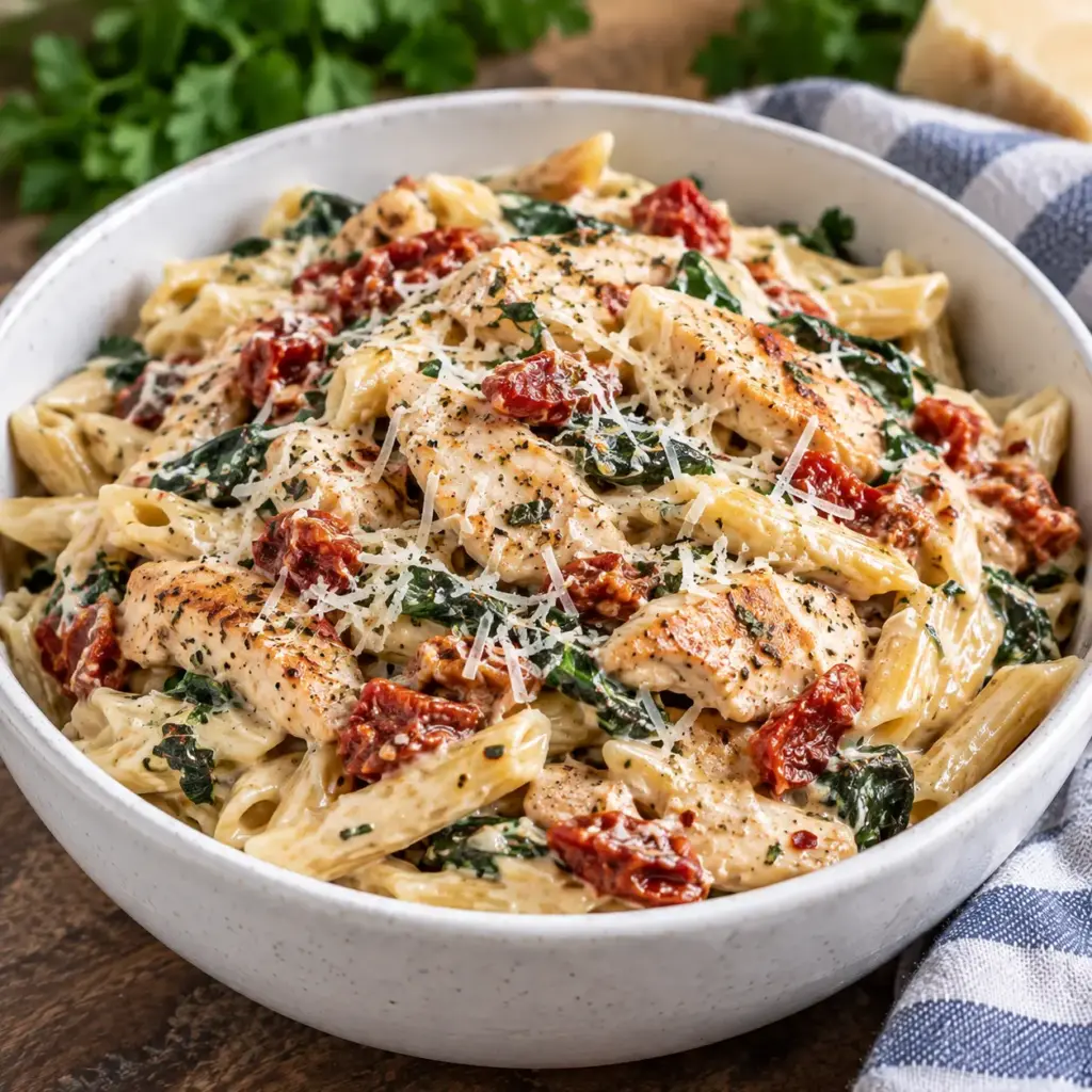Tuscan Chicken Pasta