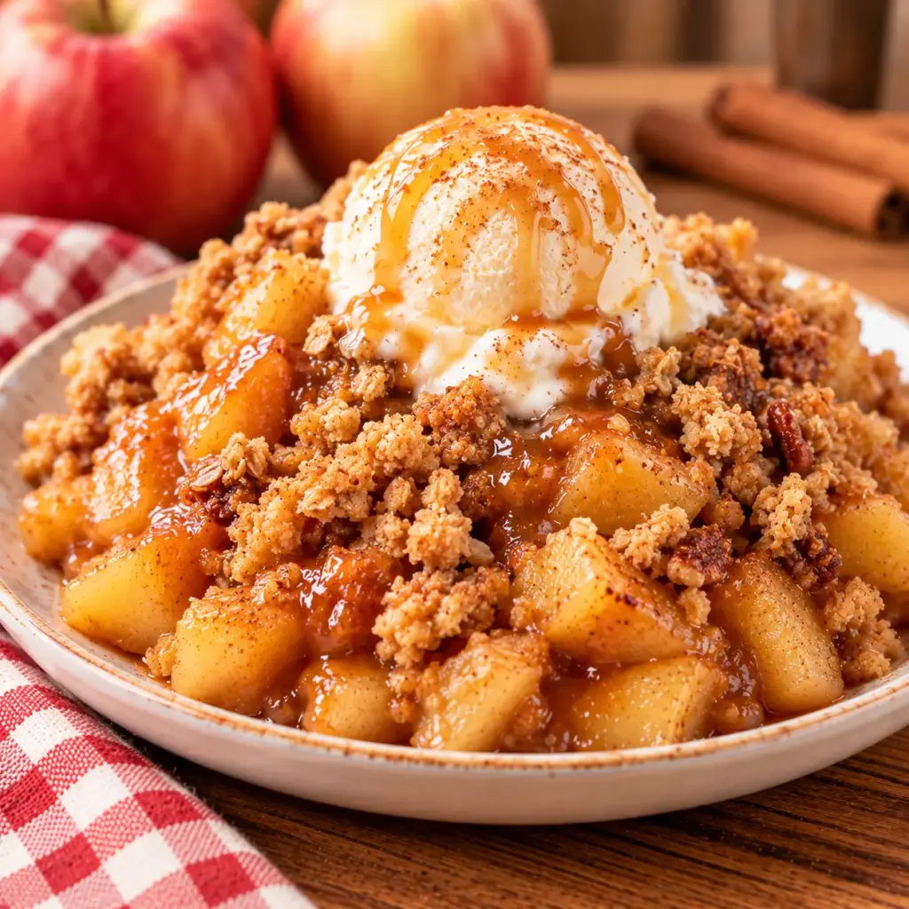 Apple Cinnamon Dump Cake