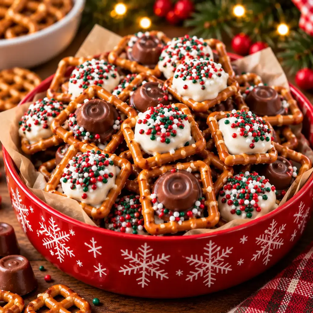 Rolo Pretzel Treats
