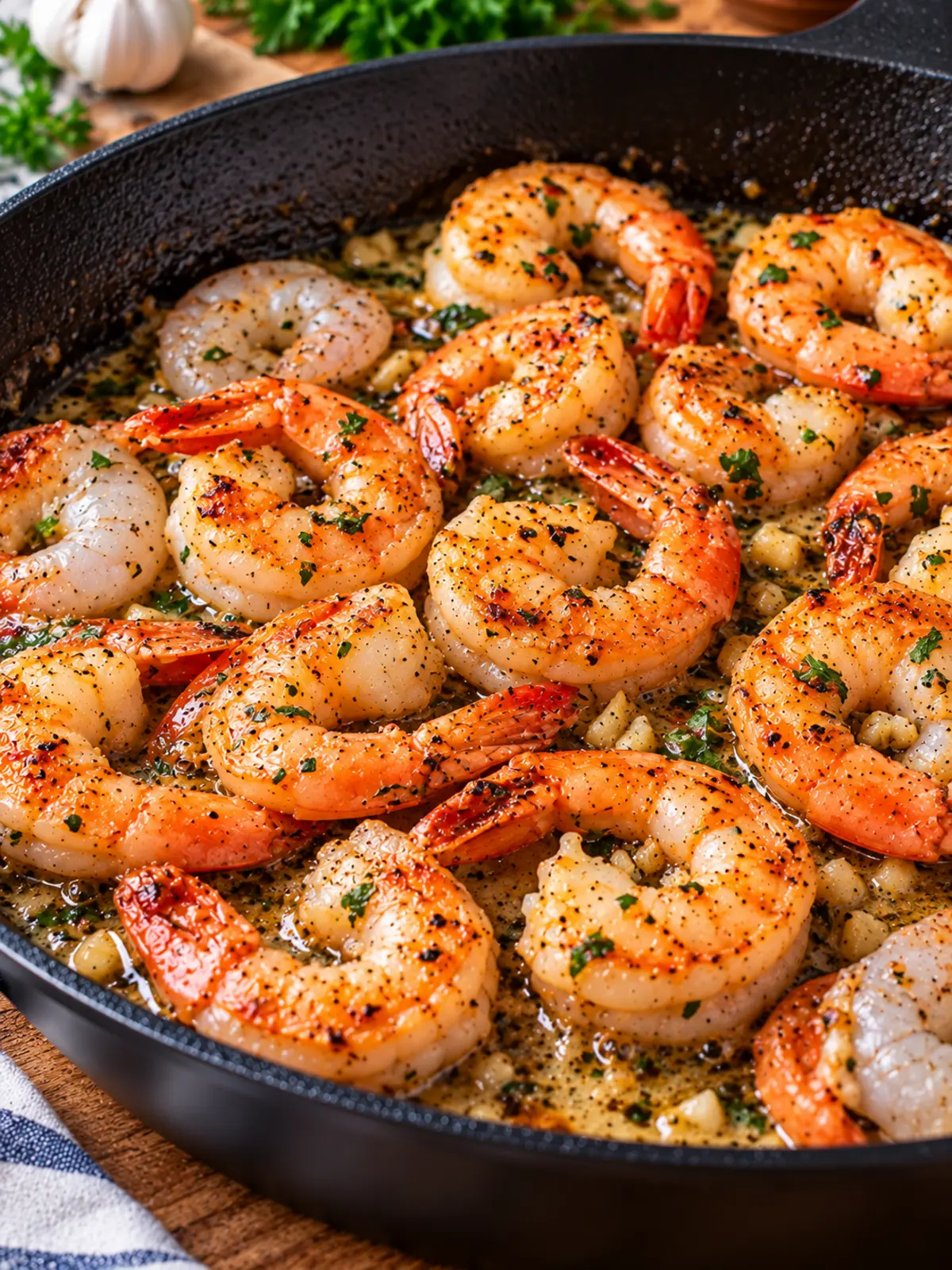 Creamy Garlic Butter Steak and Shrimp Skillet Delight — instructional
