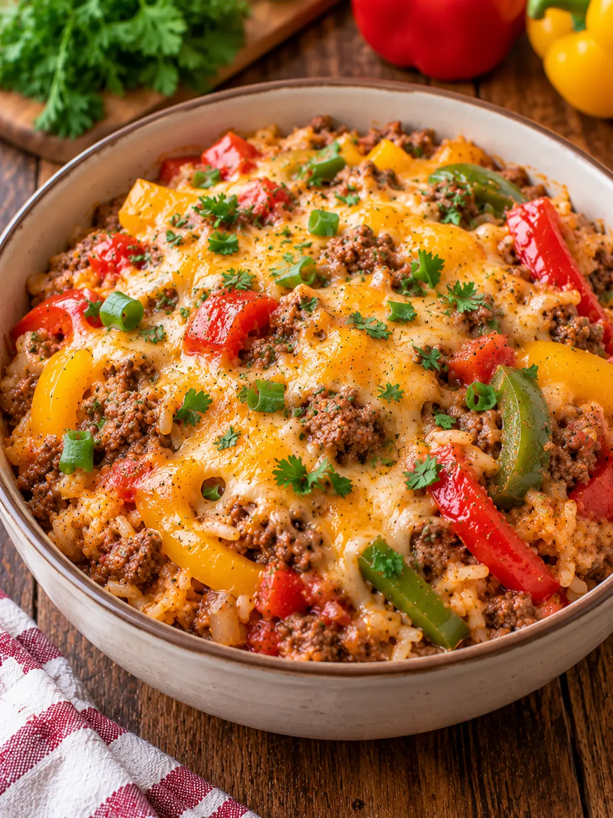 Crockpot Beef and Pepper Casserole - Comforting Meal — final-beauty