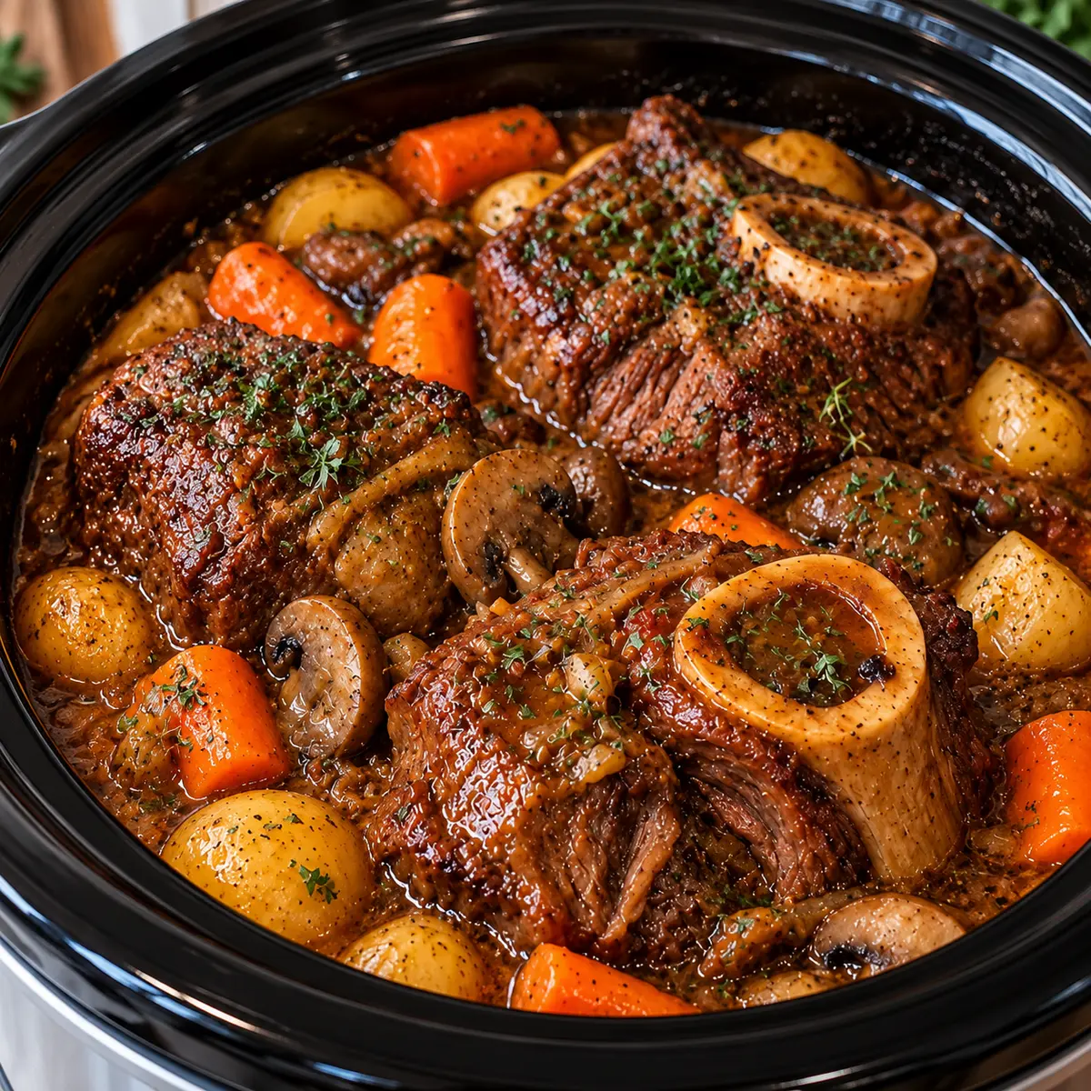 Crockpot Beef Shank: Hearty Slow-Cooked Meal — featured