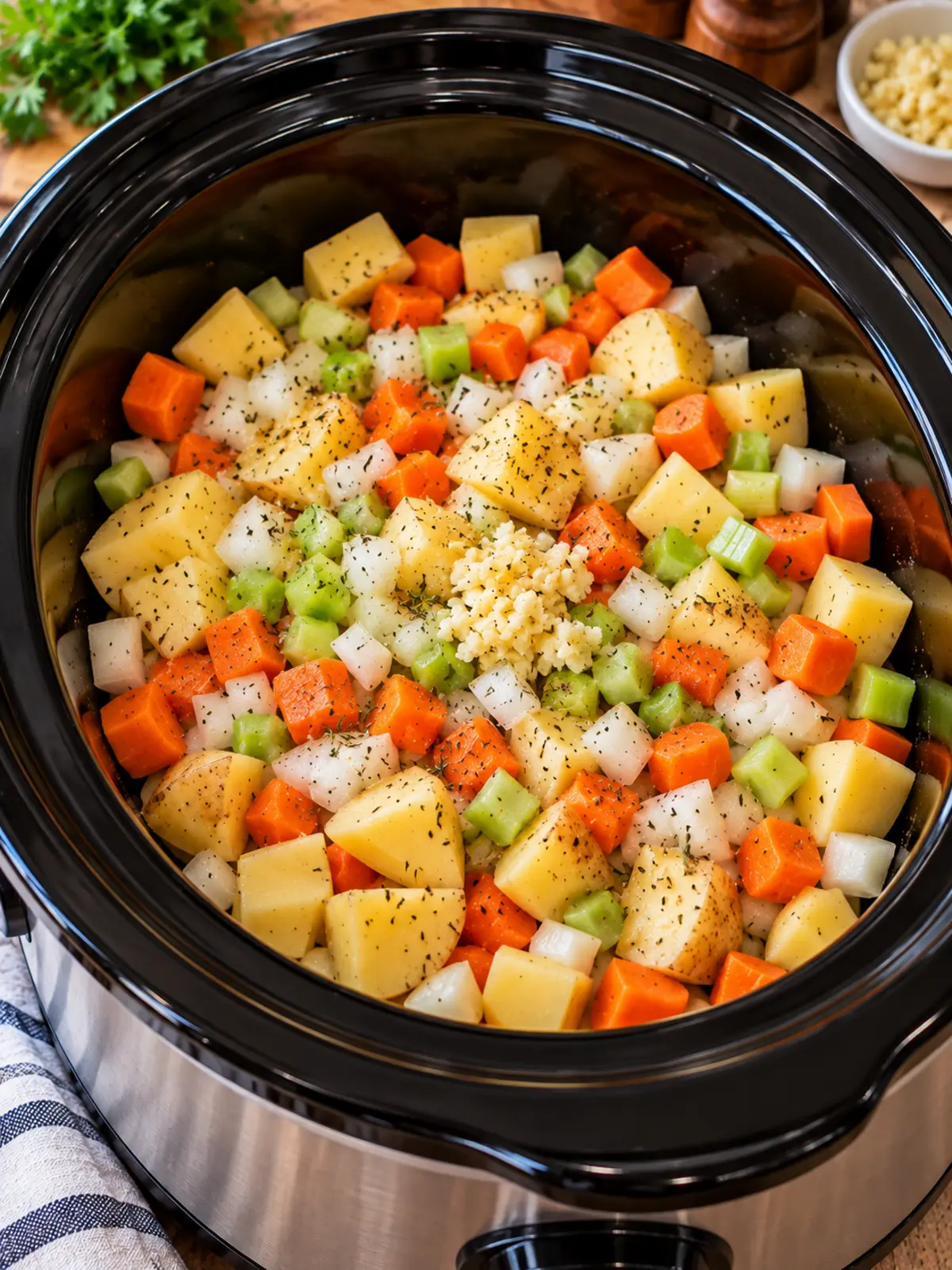 Crockpot Chicken Pot Pie for Comfort Food Lovers — instructional transformation