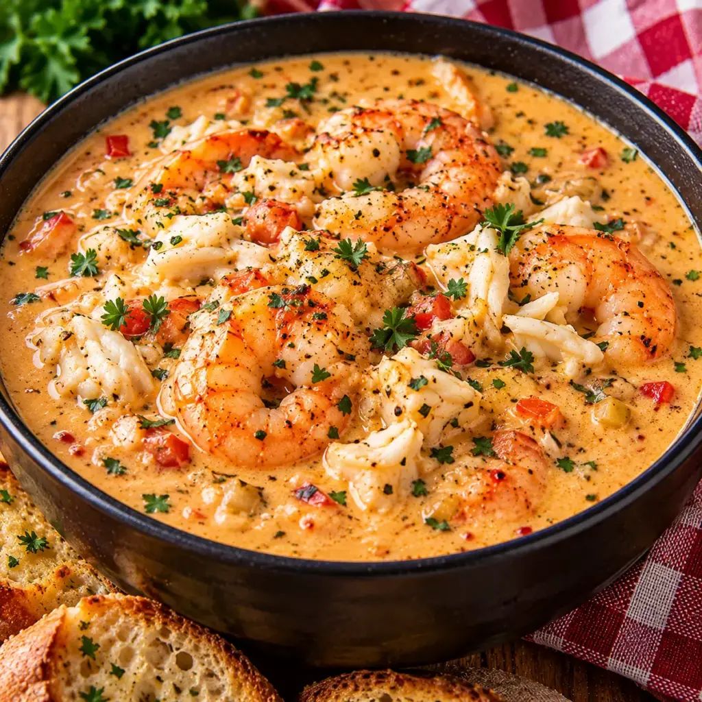 Shrimp and Crab Bisque for a Cozy Dinner — featured