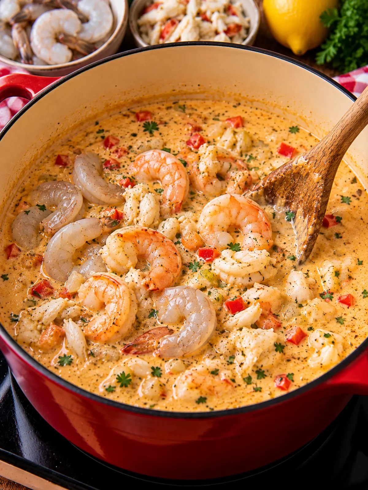 Shrimp and Crab Bisque for a Cozy Dinner — instructional