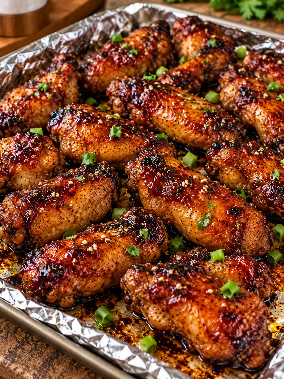 Slow Cooker Glazed Wings for Delicious Flavor — instructional